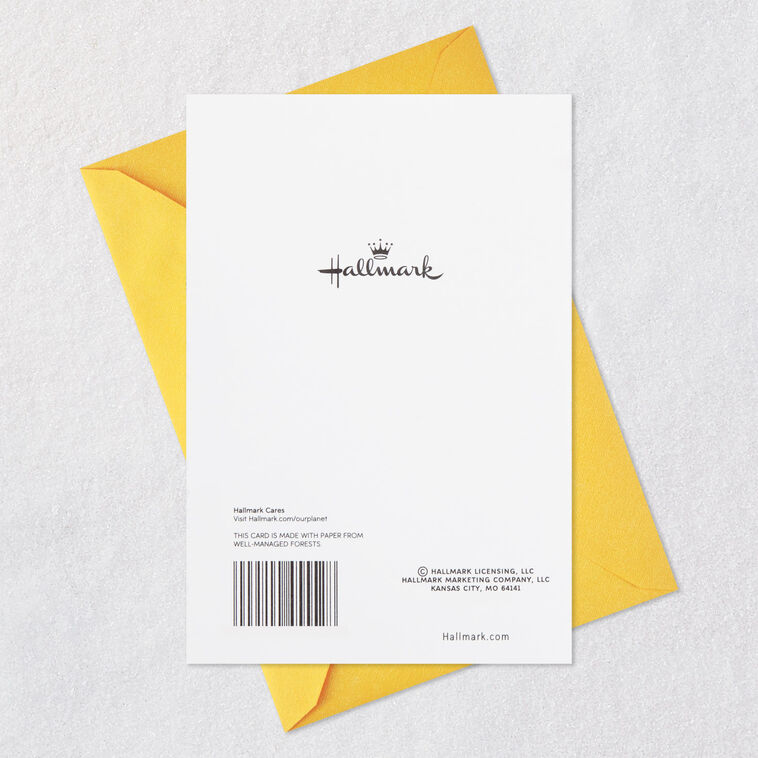 Colorful Candles Happy Birthday Card Card Back with Envelope image number 7