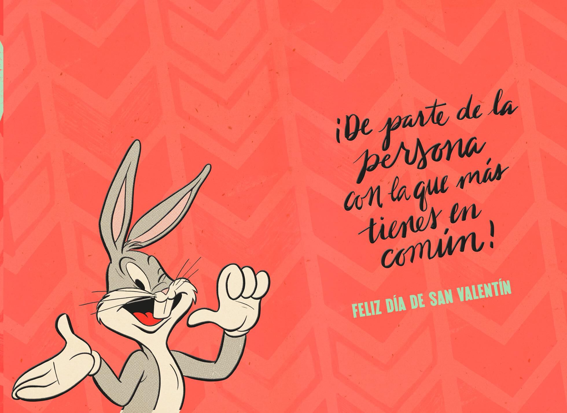 Bugs Bunny™ Spanish-Language Valentine's Day Card