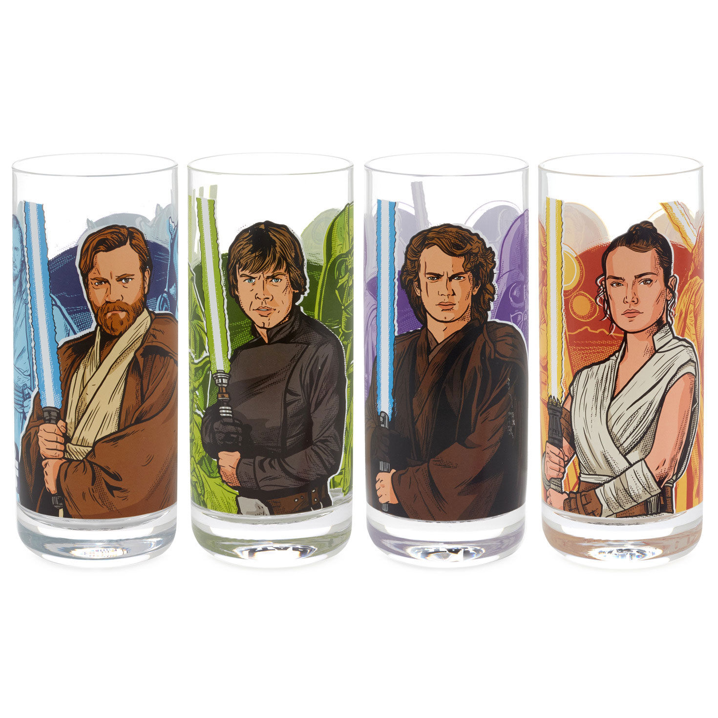 Star Wars™ Jedi™ Drinking Glasses, Set of 4