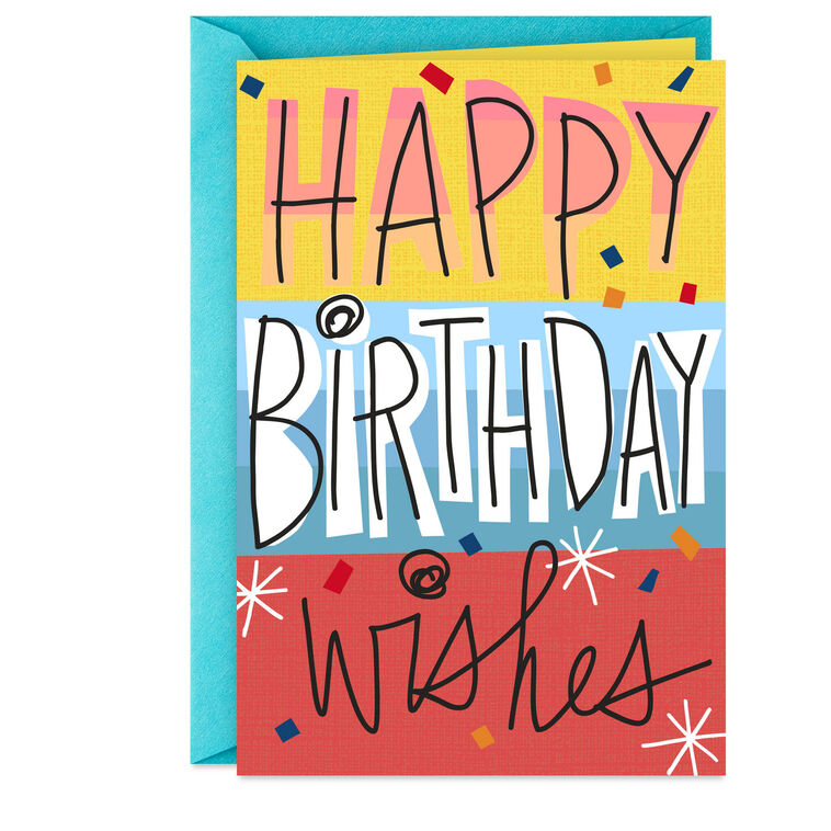 Wishing You a Special Day Birthday Card