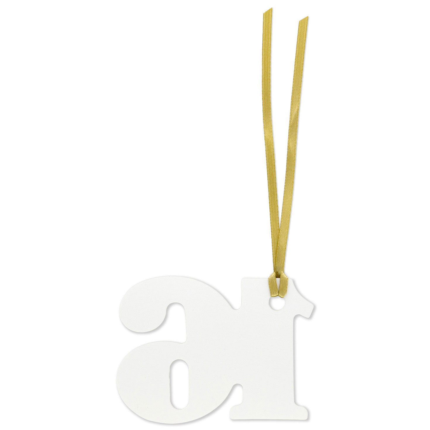 Die-Cut 16 Gold Gift Trim With Ribbon Hanger back image number 5