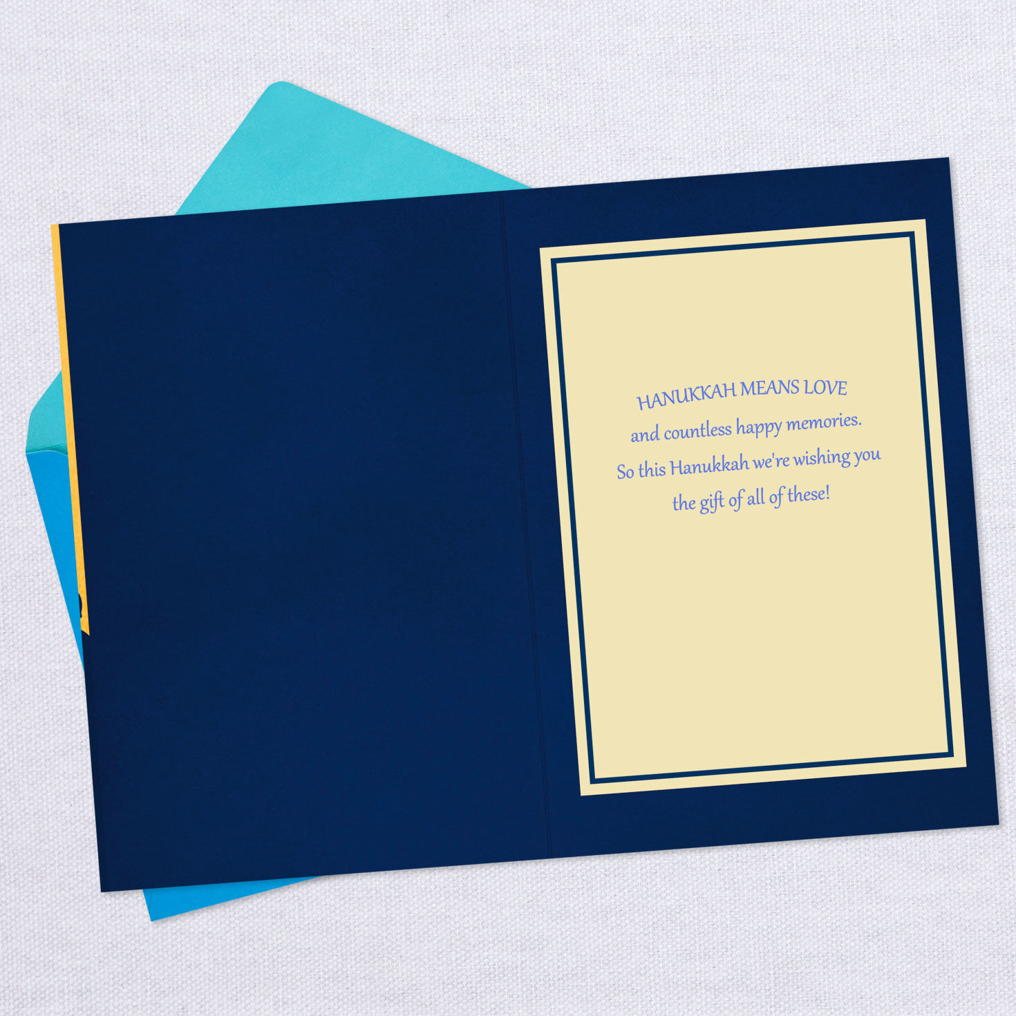 The Gift of Family and Love Hanukkah Card, , large image number 3