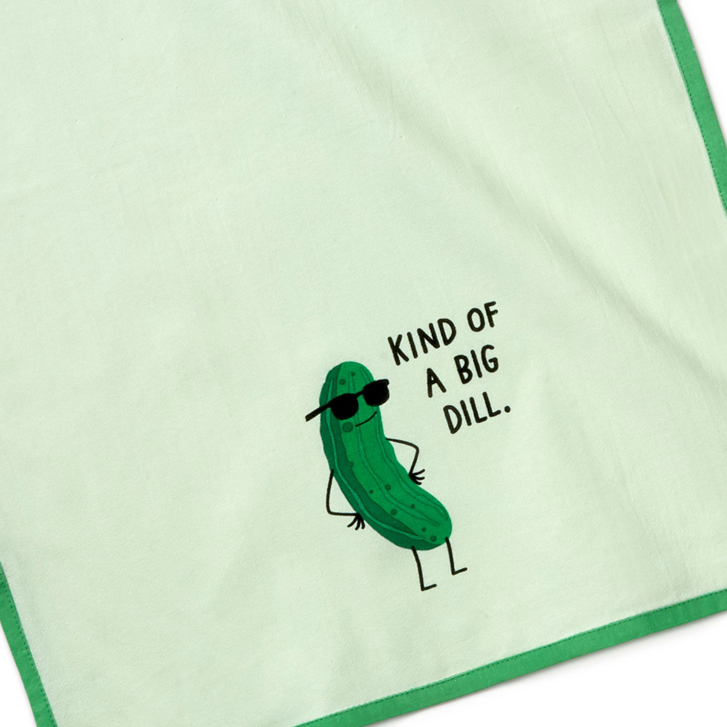 Kind of a Big Dill Funny Kitchen Towel  image number 4