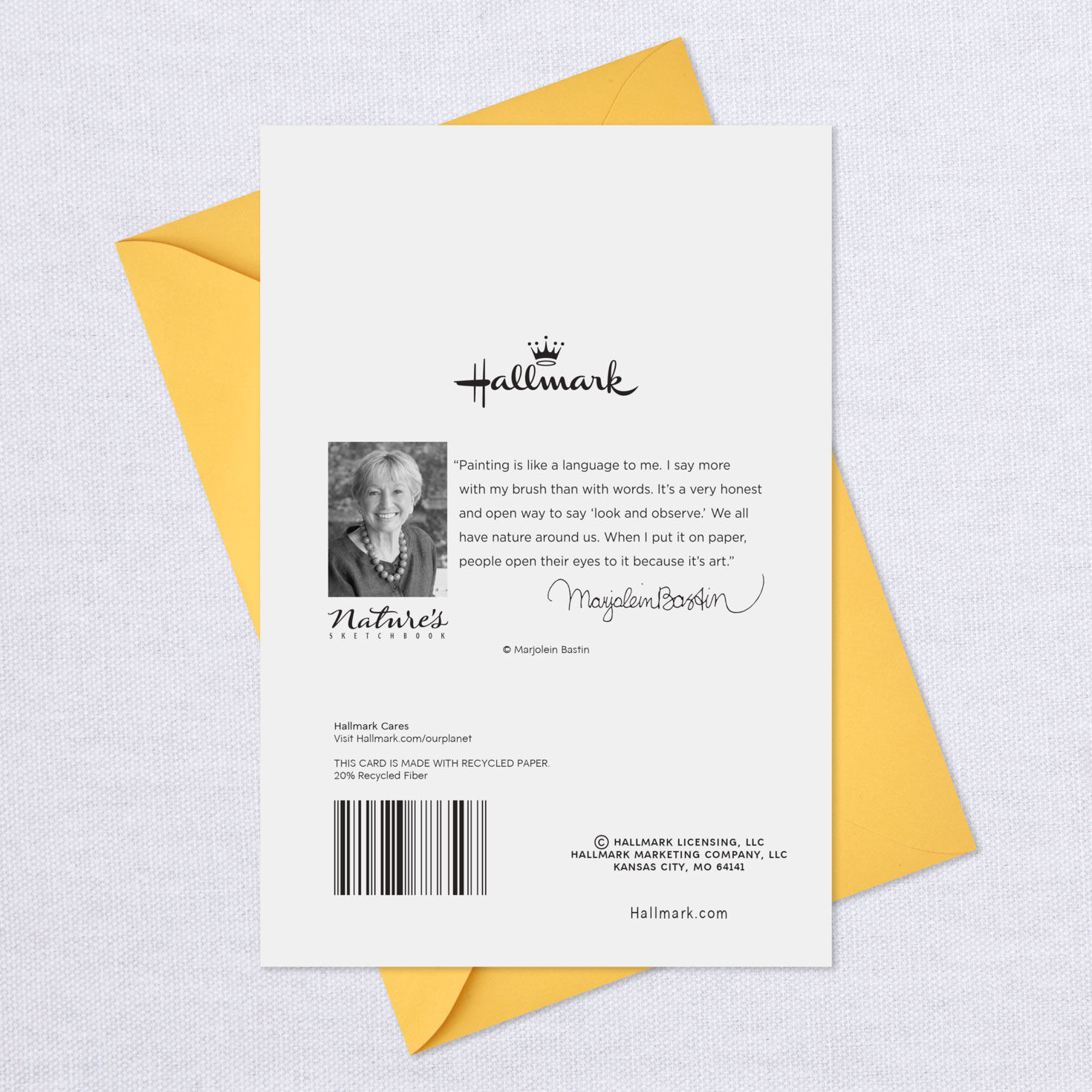 Marjolein Bastin Blue Skies of Possibility Birthday Card, , large image number 8