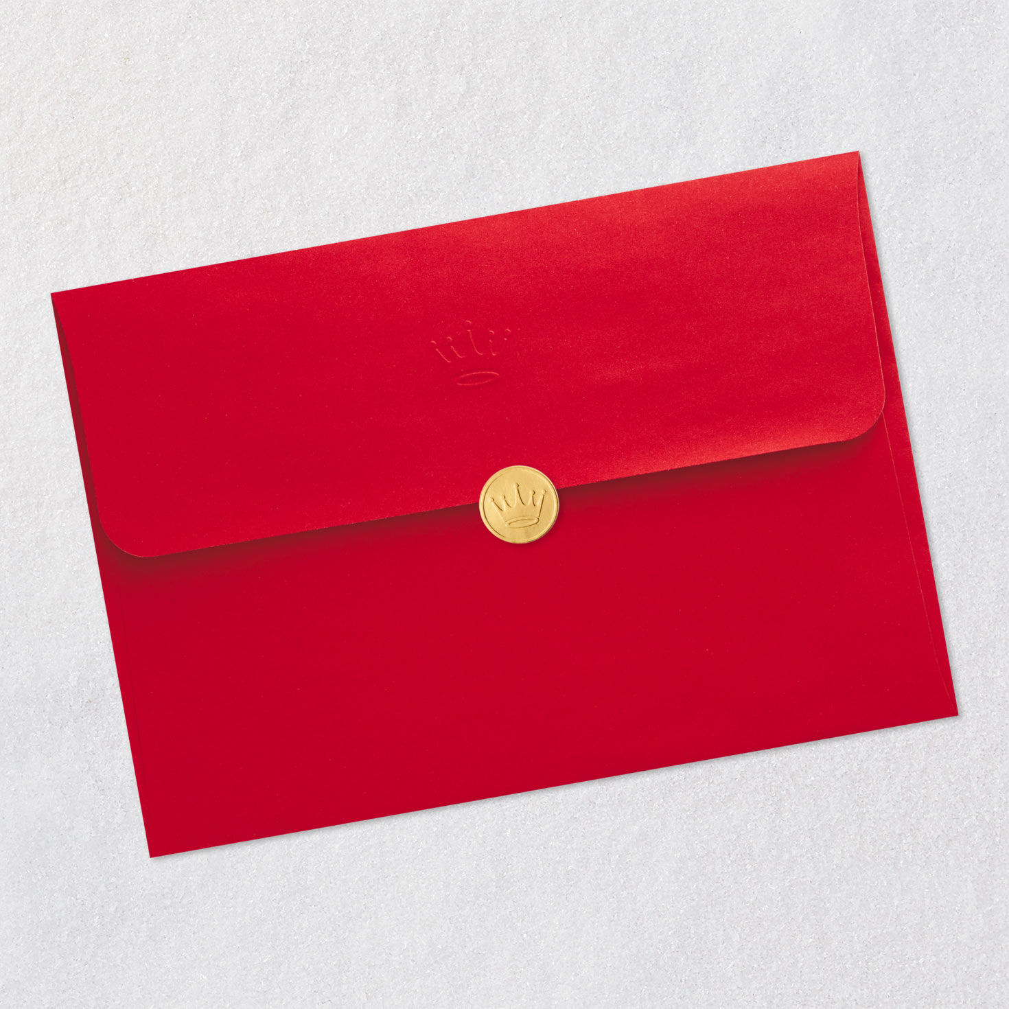 Christmas Vacation House and RV 3D Christmas Card Envelope Back with Seal image number 7