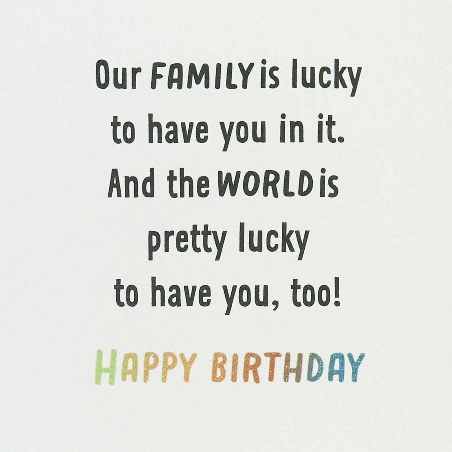 Ombre Sky Over City Birthday Card for Son sentiment image number 3