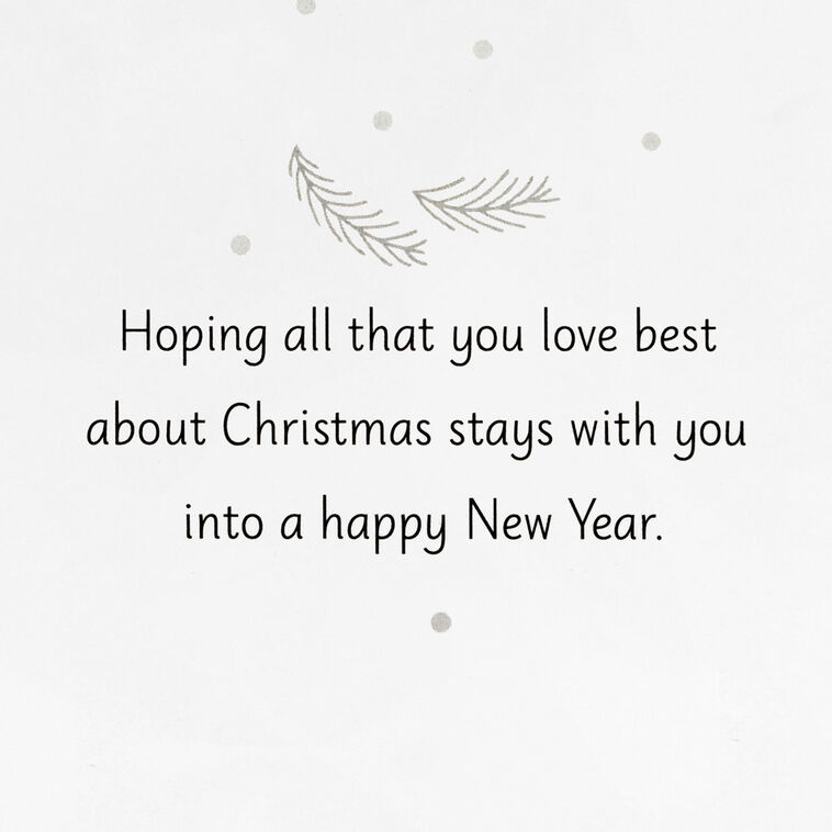 Art Deco Billboard Boxed Christmas Cards Pack Sentiment image number 4