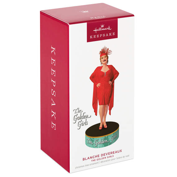 The Golden Girls Blanche Devereaux Ornament With Sound, , large image number 4