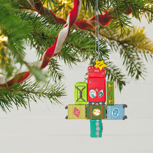 Travel All the Way 2023 Ornament, 