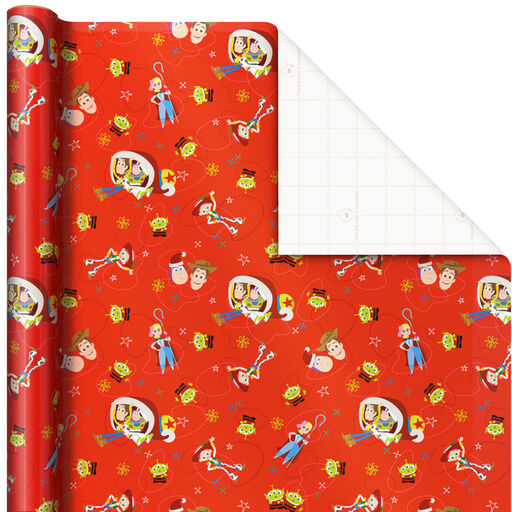 Disney/Pixar Toy Story Christmas Wrapping Paper, 70 sq. ft., 