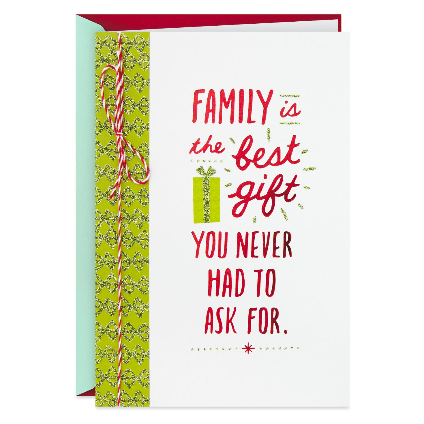 Family Is the Best Gift Christmas Card Greeting Cards Hallmark