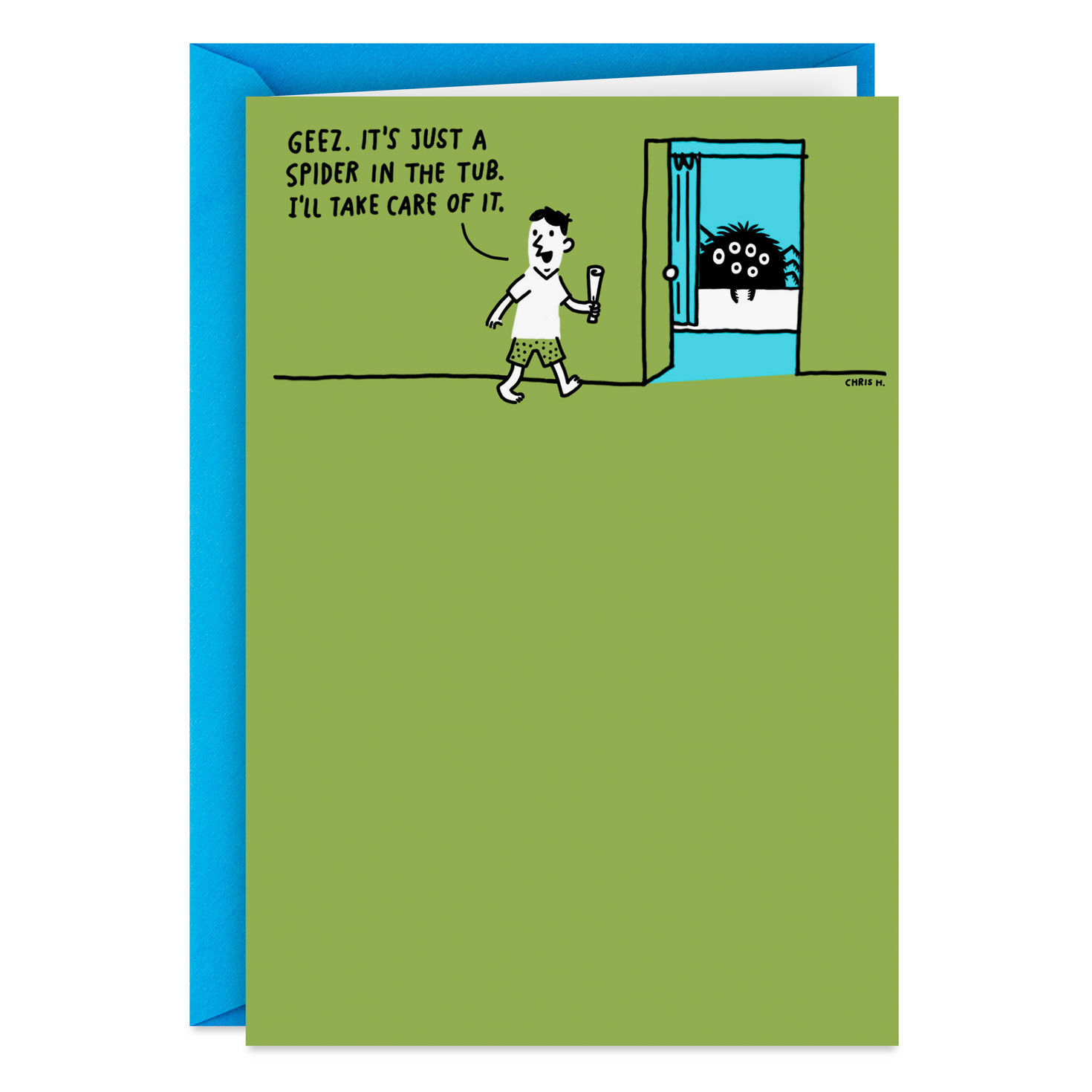 So Brave Funny Father's Day Card for Husband