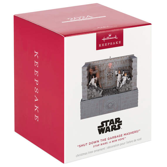 Star Wars: A New Hope™ "Shut Down the Garbage Mashers!" Ornament With Light, Sound and Motion, , large image number 6