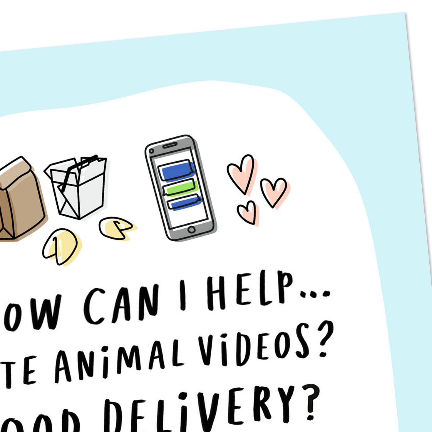 How Can I Help Care and Concern Card Card Front Detail image number 4