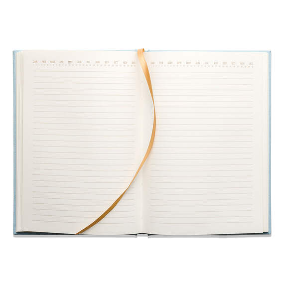 DesignWorks Ink Blue Suede Hardcover Notebook, Arches & Dots, , large image number 3