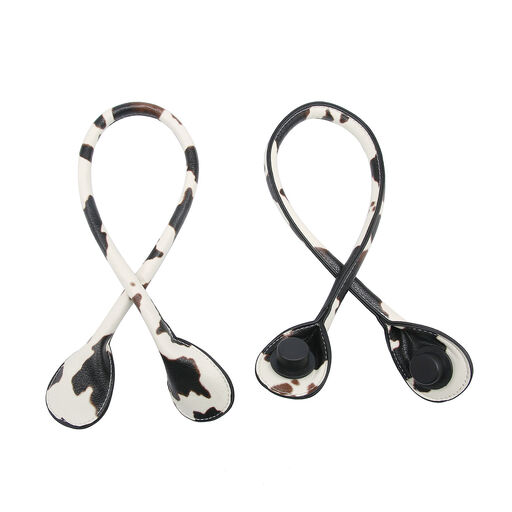 Jen & Co. Versa Interchangeable Tote Bag Straps in Cow Pattern, 