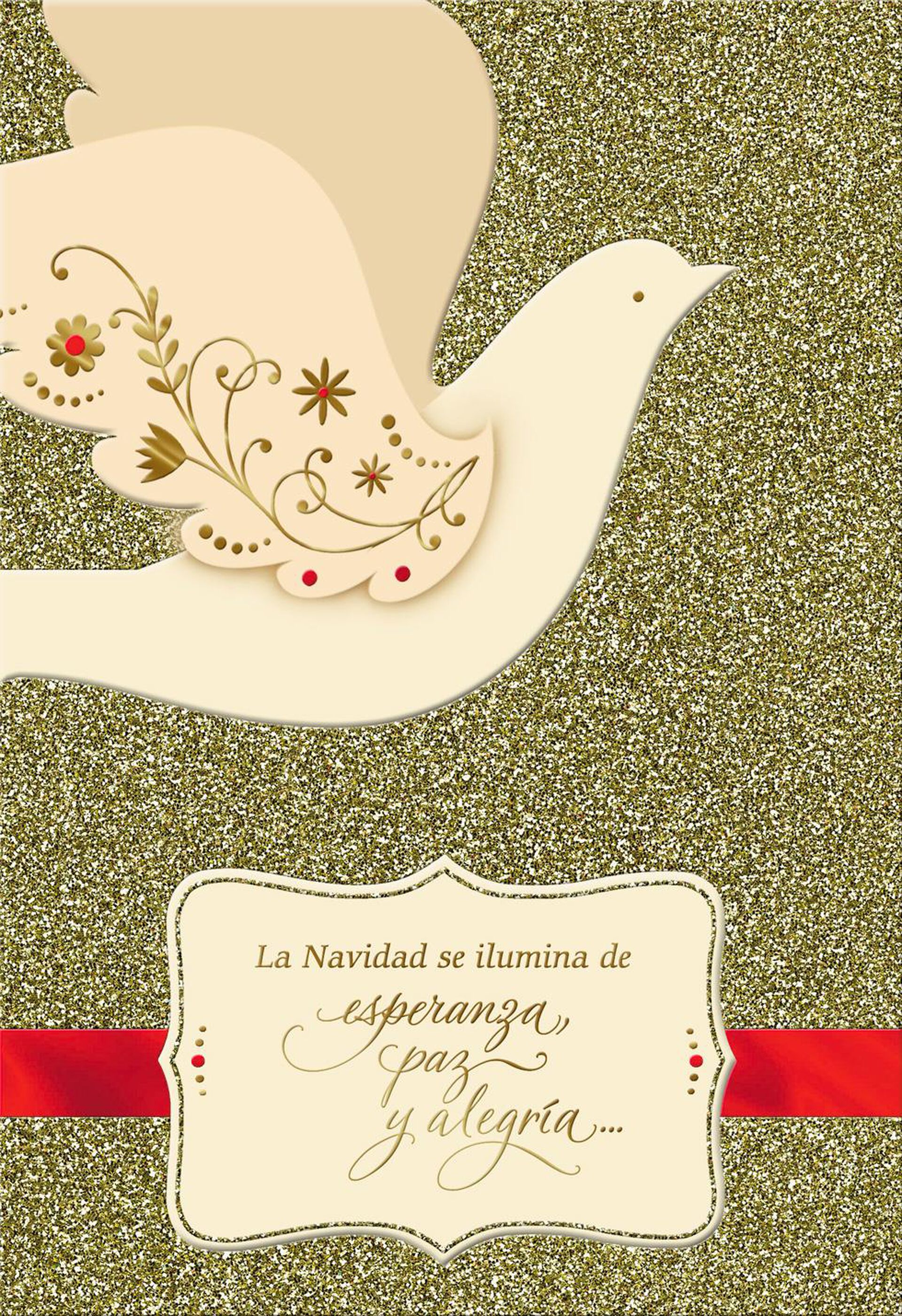 Holiday Blessings Spanish-Language Christmas Card