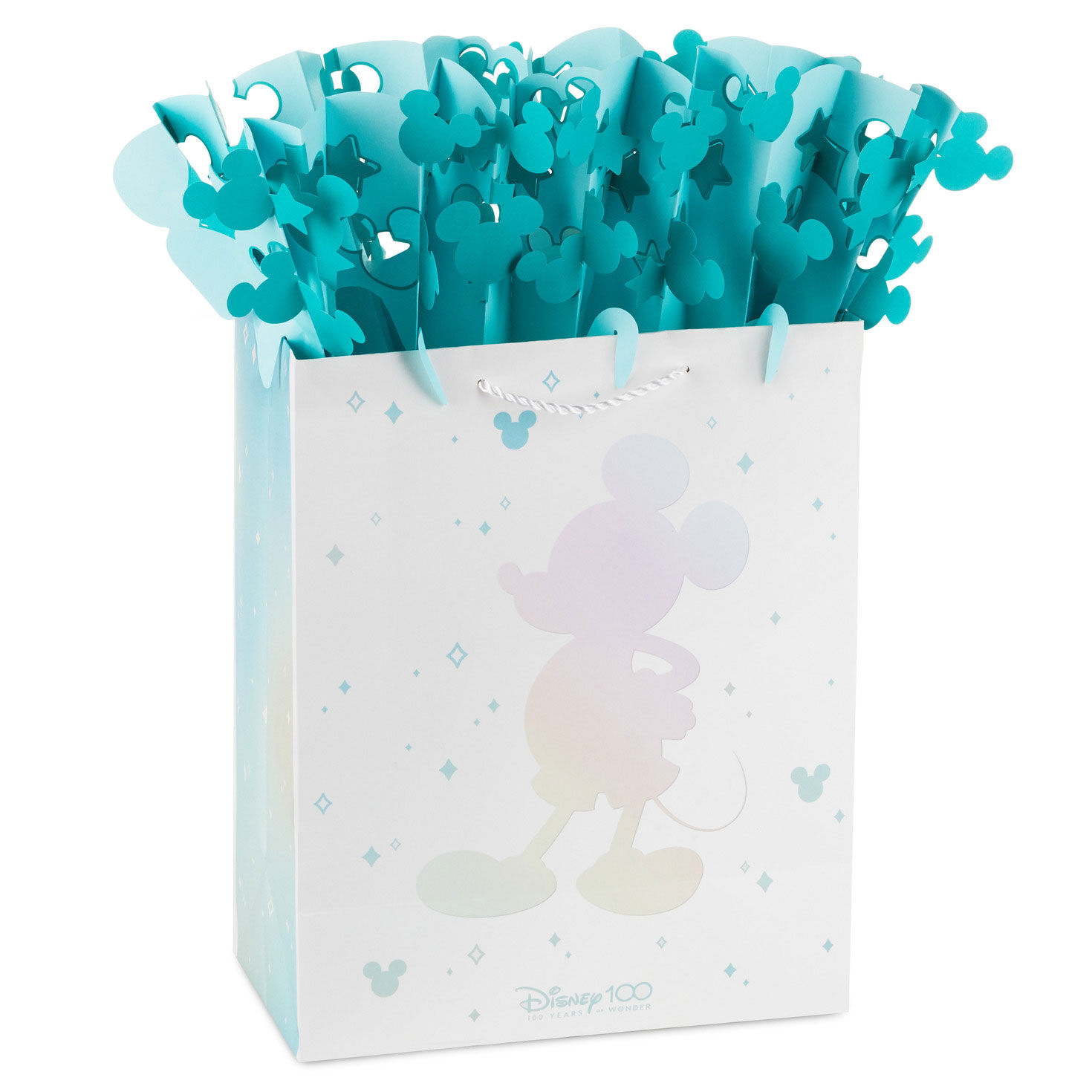 13" Disney 100 Years of Wonder Large Gift Bag With WonderFill Topper, , large image number 7