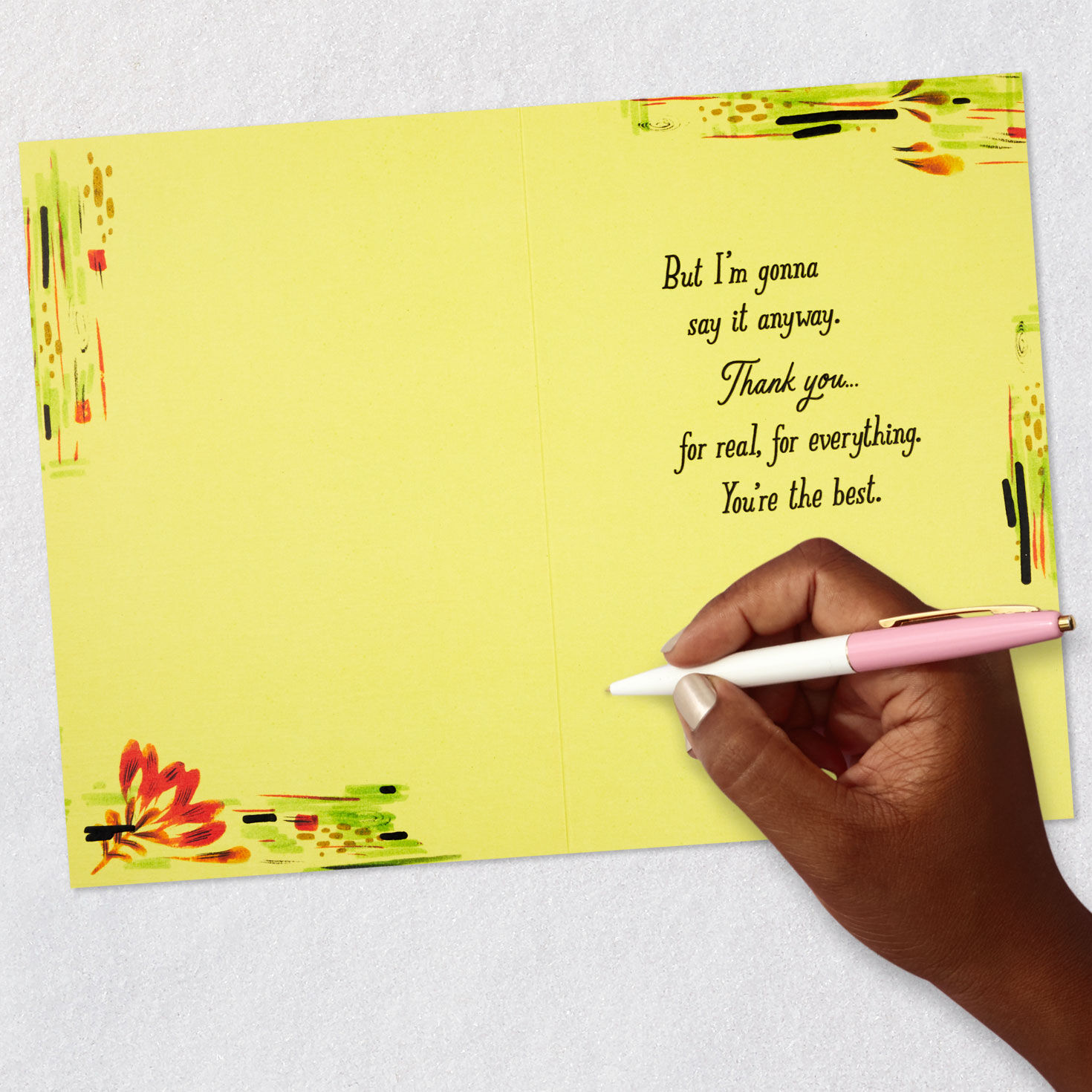 You're the Best, For Real Thank-You Card for only USD 3.99 | Hallmark