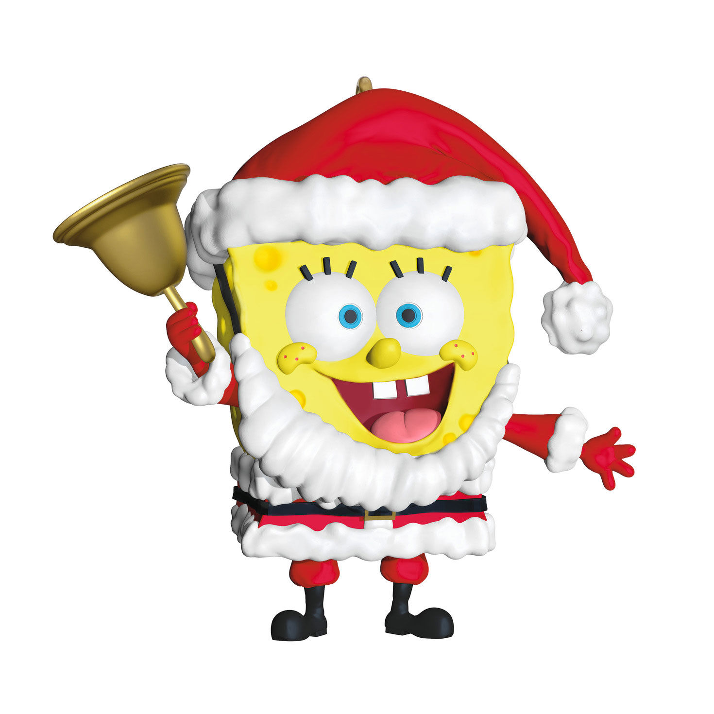 SpongeBob Felt Stocking Kurt S Adler 2003 Applique Christmas Nickelodeon  Vintage
