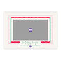 Rickrack and Dots Borders Personalized Photo Card Card Front indicating personalization image number 5