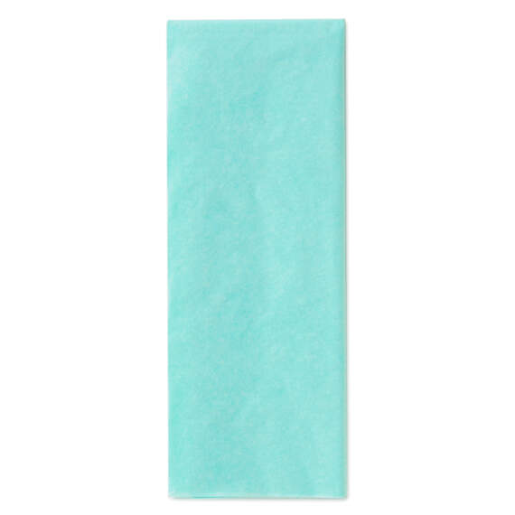 Aquamarine Tissue Paper, 8 Sheets, Aquamarine, large image number 1