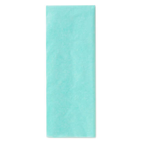 Aquamarine Tissue Paper, 8 Sheets, Aquamarine, large