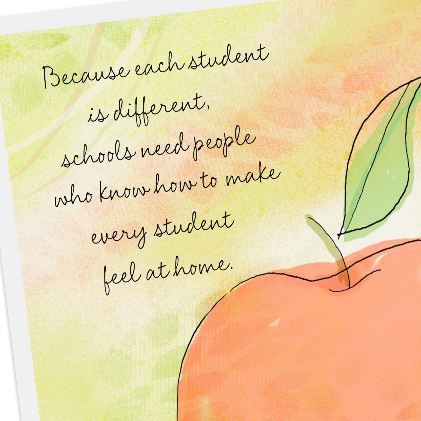Schools Need People Like You Thank-You Card for Teacher for only USD 2.00 | Hallmark