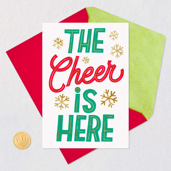 The Cheer Is Here Video Greeting Christmas Card, , large image number 7