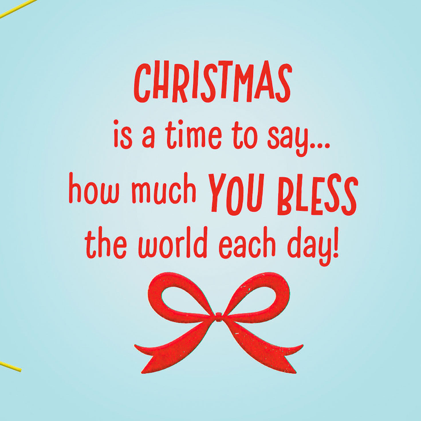 You Make the Season Bright and Blessed Christmas Card for Godchild for only USD 2.99 | Hallmark