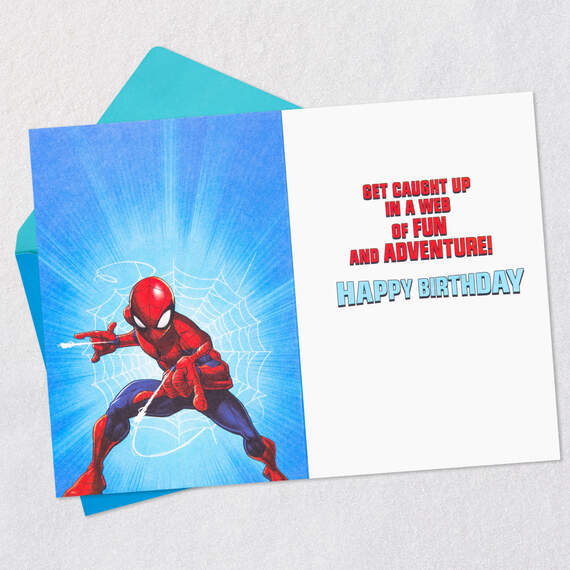 Marvel Spider-Man Fun and Adventure Birthday Card for Great-Grandson, , large image number 3