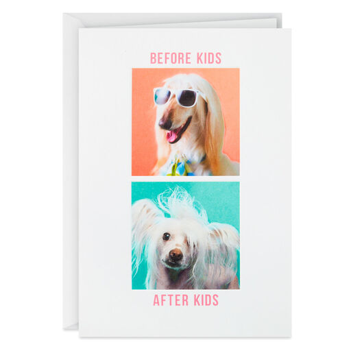 Before and After Mom Photos Funny Mother's Day Card, 