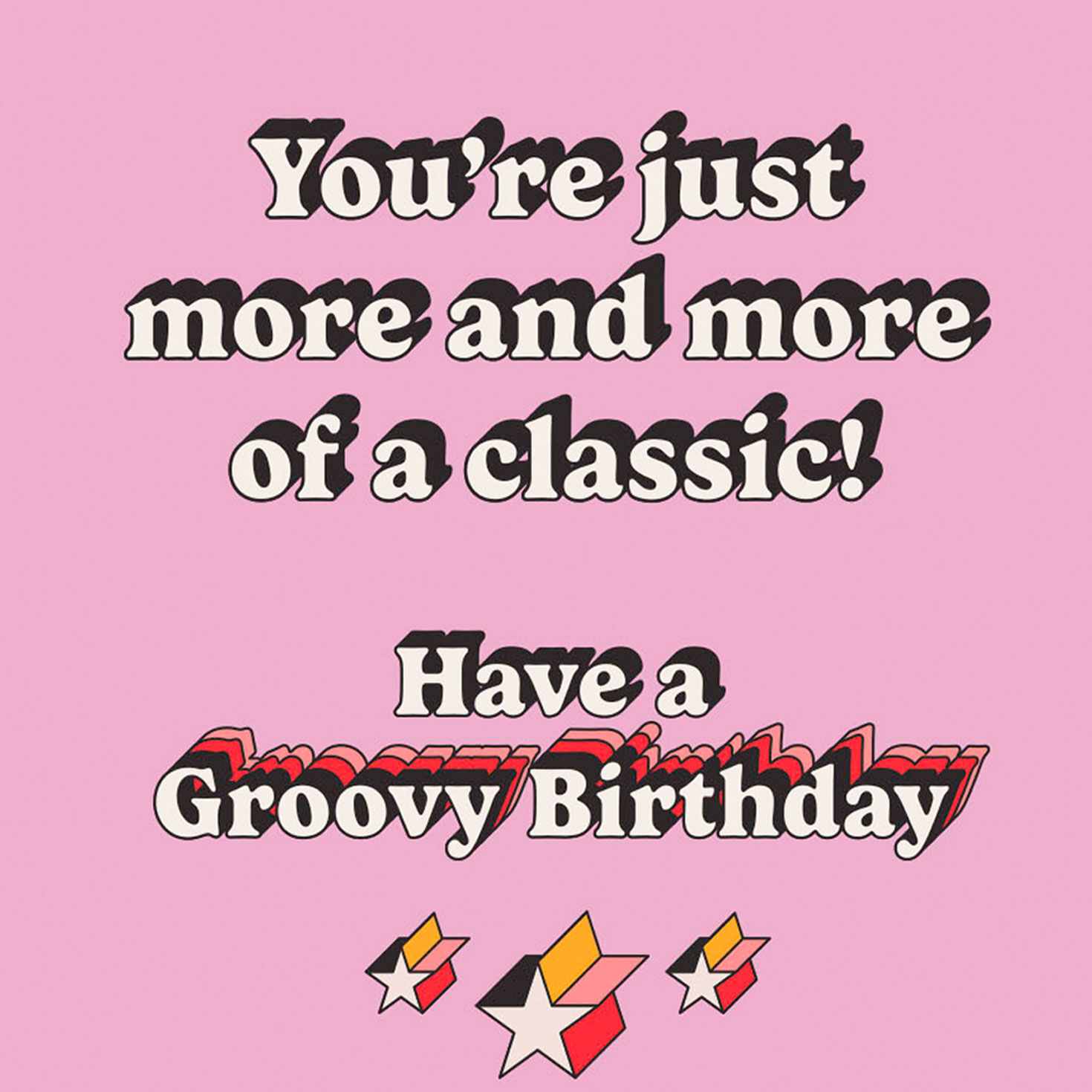 You're a Classic Funny Birthday Card for Sister, , large image number 2