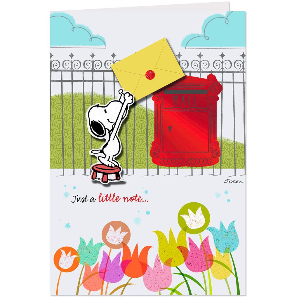 Peanuts Snoopy All The Happy Wishes Birthday Card Greeting