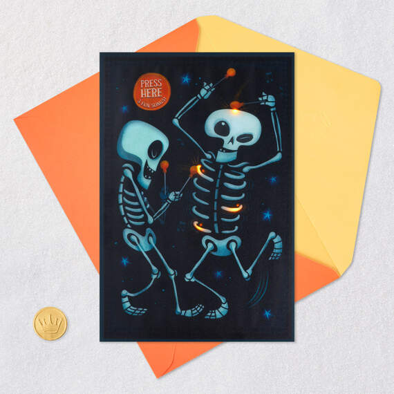 Scary Fun Musical Halloween Card With Light, , large image number 5