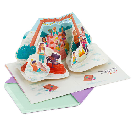 Celebrating You Pop-Up Mother's Day Card, 