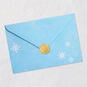 Young Woman Walking Dog Niece Christmas Card Envelope Back with Seal image number 9