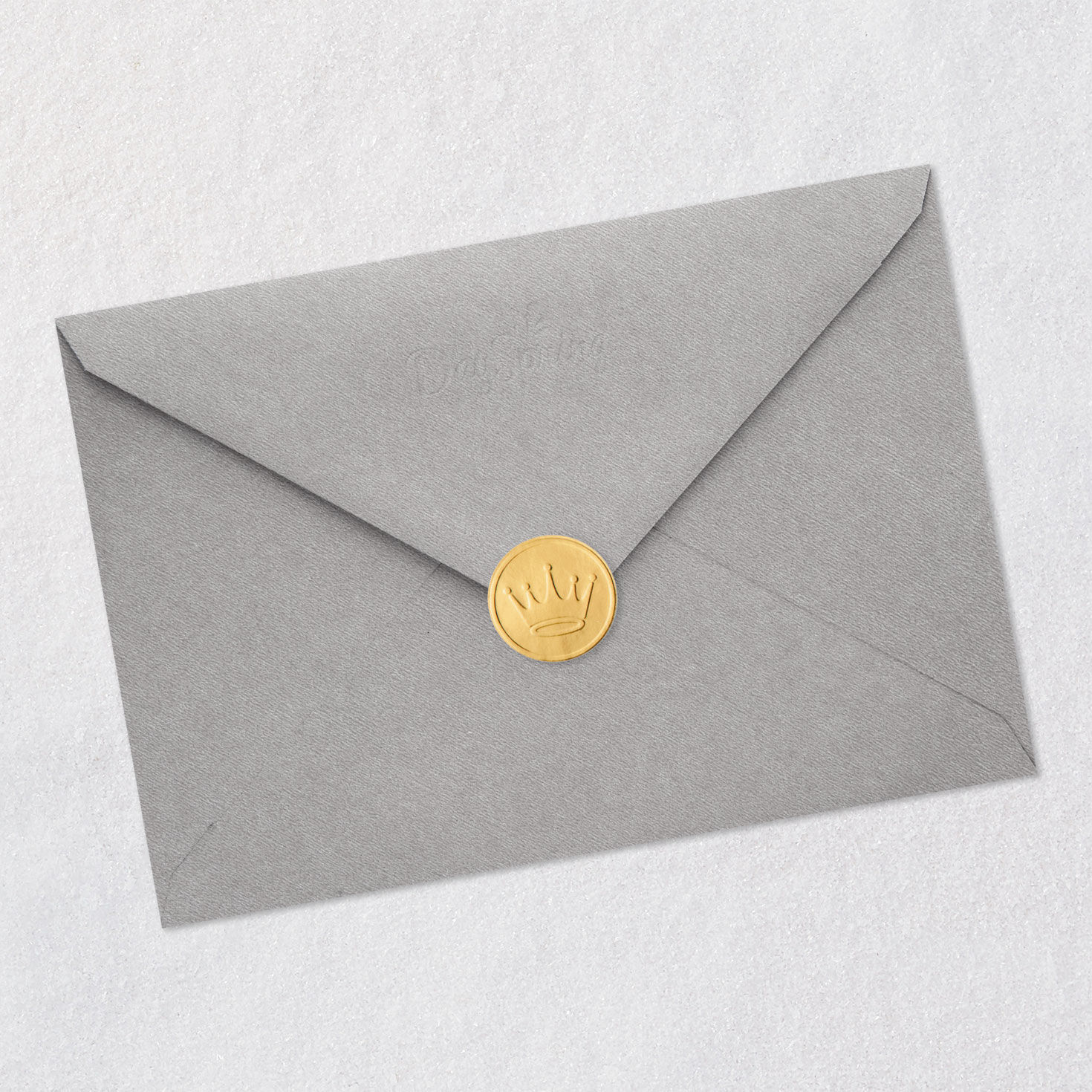 Floral Birds Christian Anniversary Card for Wife Envelope Back with Seal image number 9