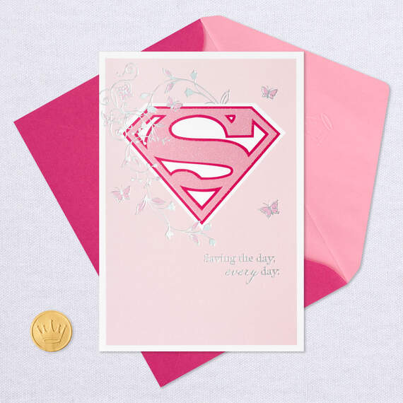 DC Comics™ Supergirl™ One-of-a-Kind Hero Card for Mother, , large image number 5