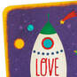 3.25" Mini To the Moon and Back Rocket Ship Love Card, , large image number 5