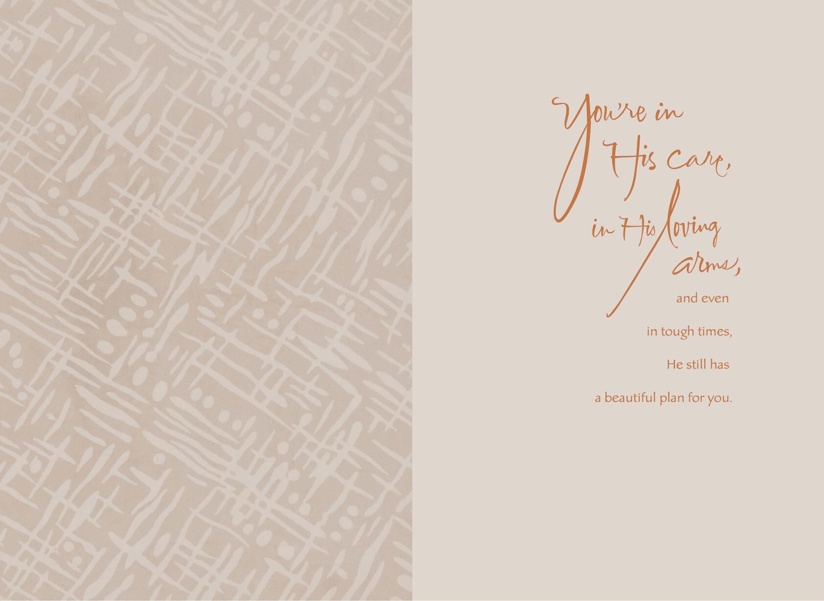 You're God's Child Religious Encouragement Card