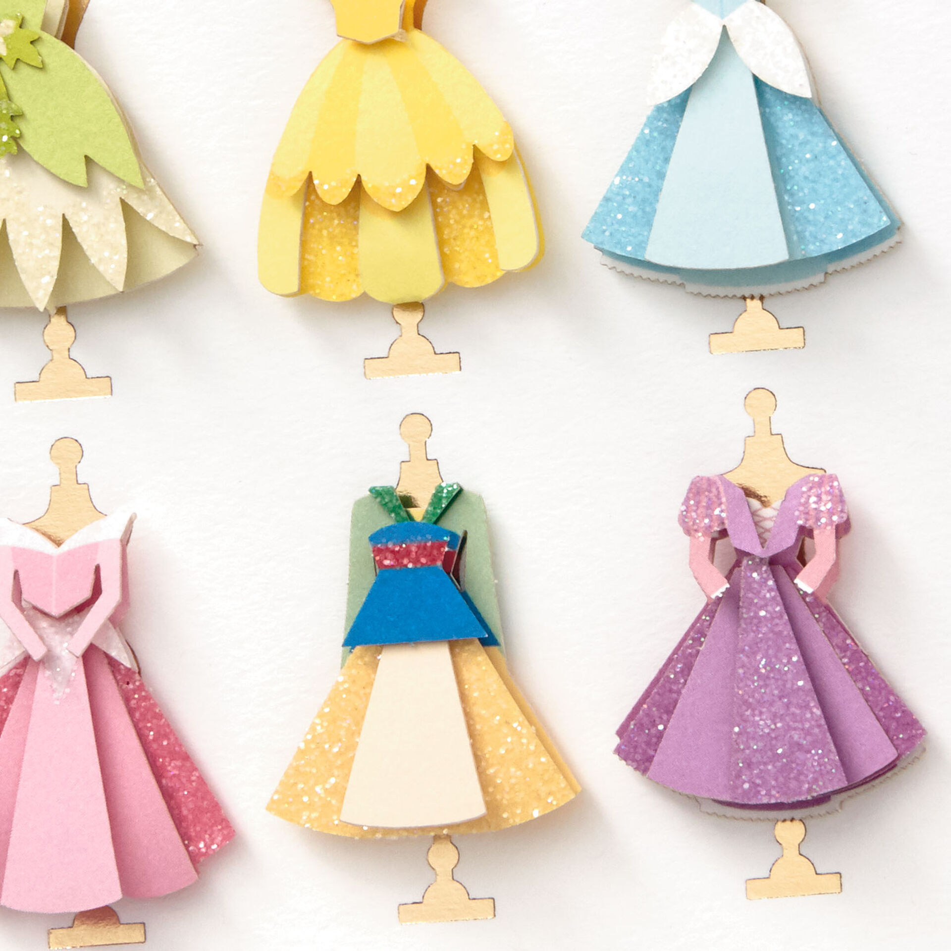 Disney Princess Dresses Blank Card Greeting Cards Hallmark