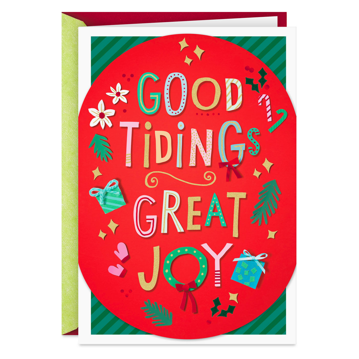Good Tidings of Great Joy Religious Christmas Card