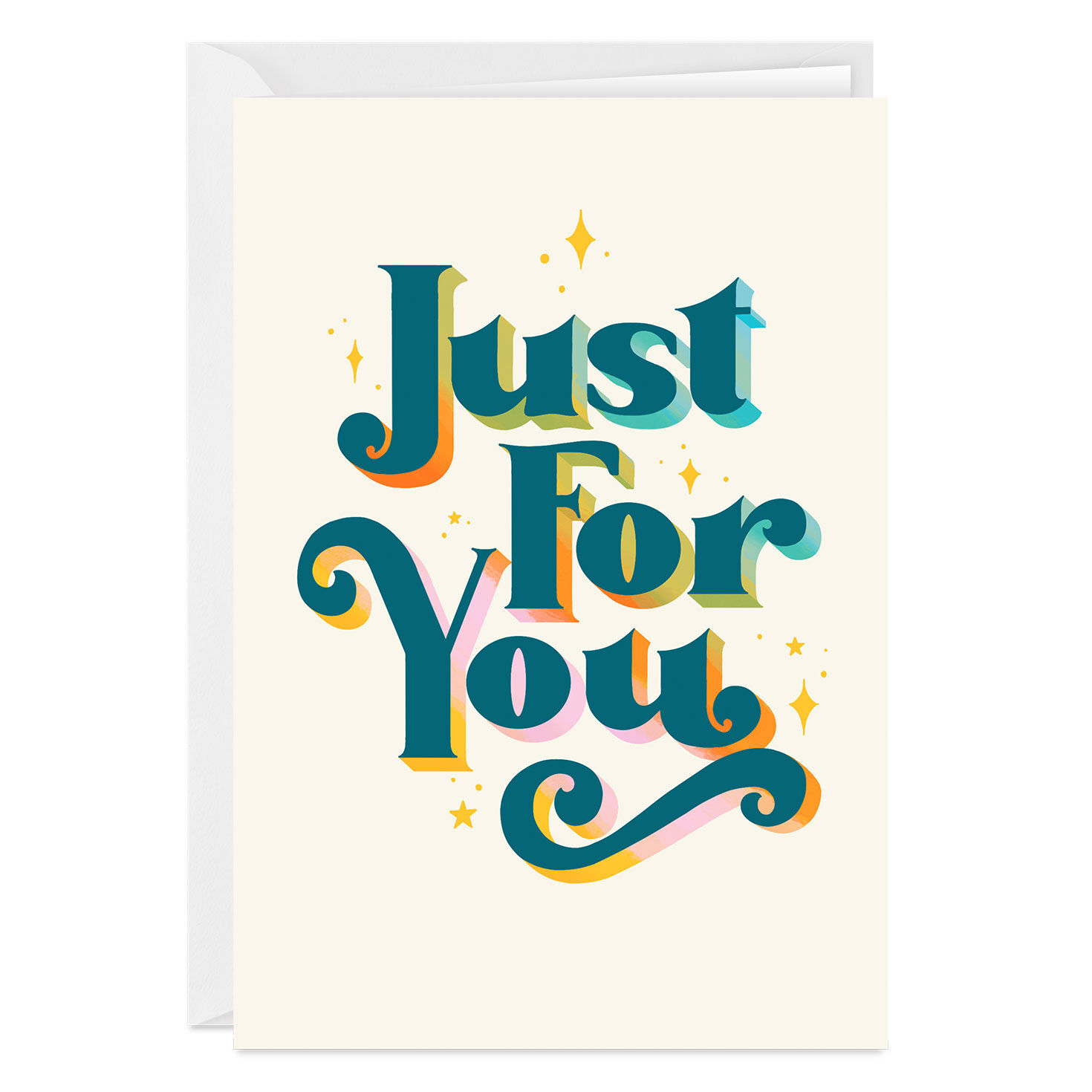 Just For You Custom Card
