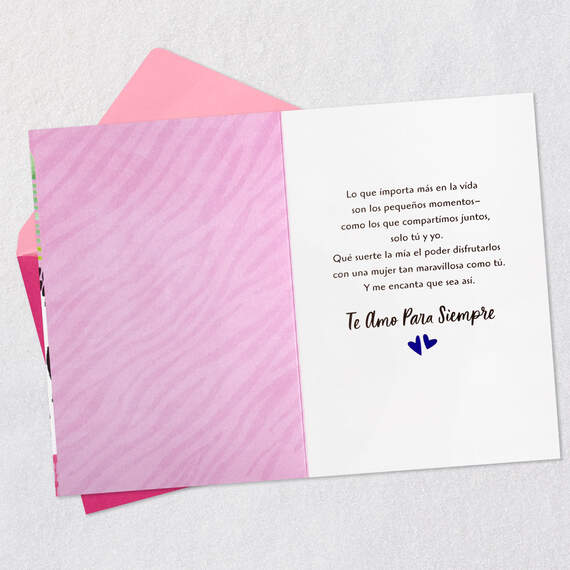 Life By Your Side Romantic Spanish-Language Love Card for Her, , large image number 3