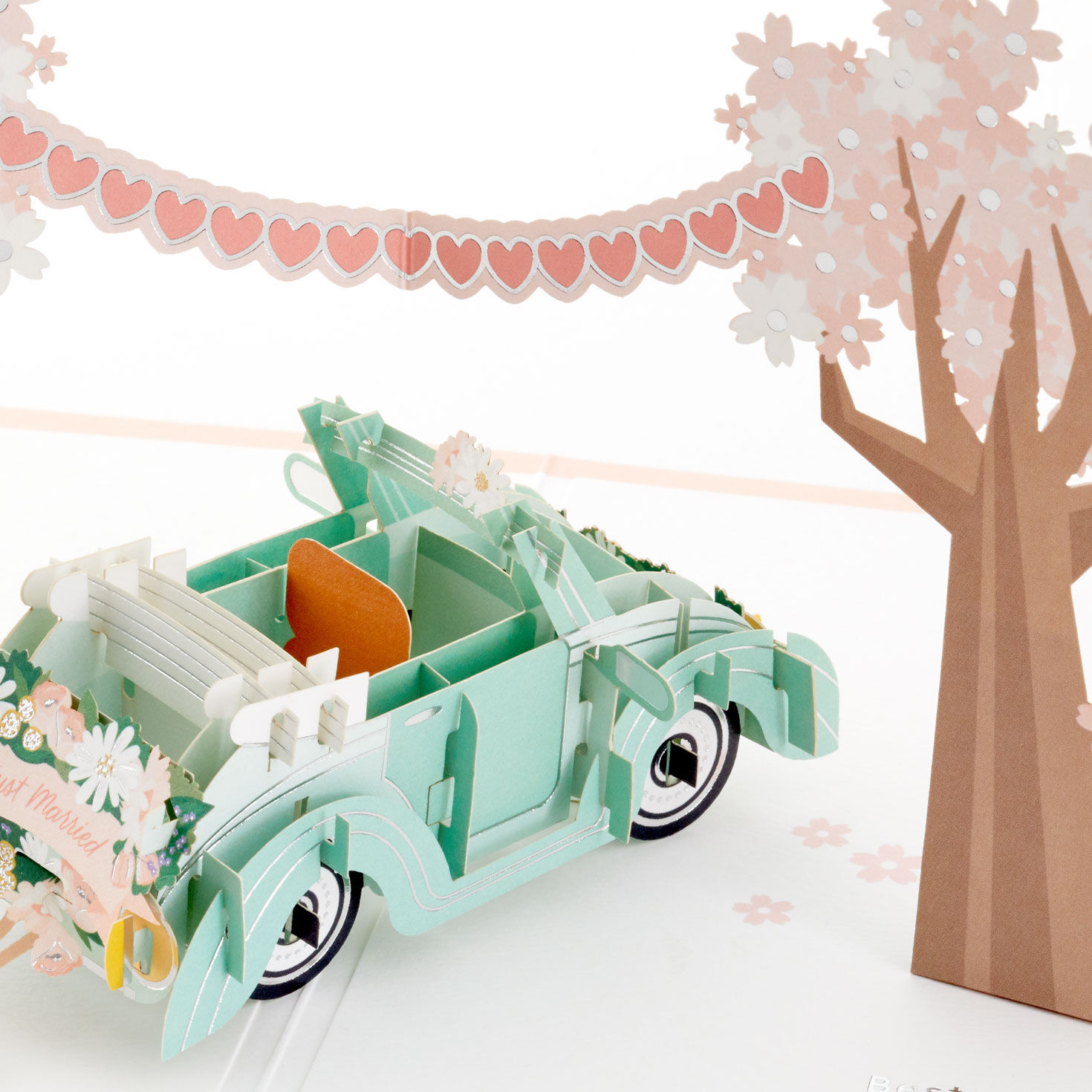 Best Wishes for the Road Ahead 3D Pop-Up Wedding Card, , large image number 4