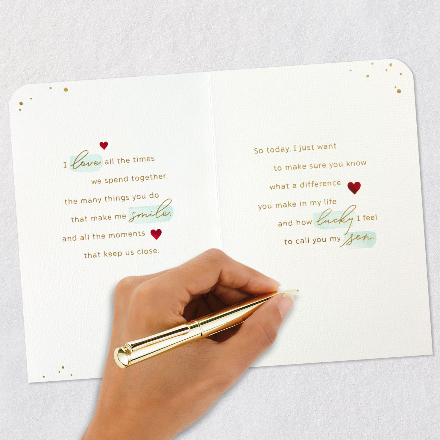 I'm So Grateful for You Valentine's Day Card for Son for only USD 7.99 | Hallmark