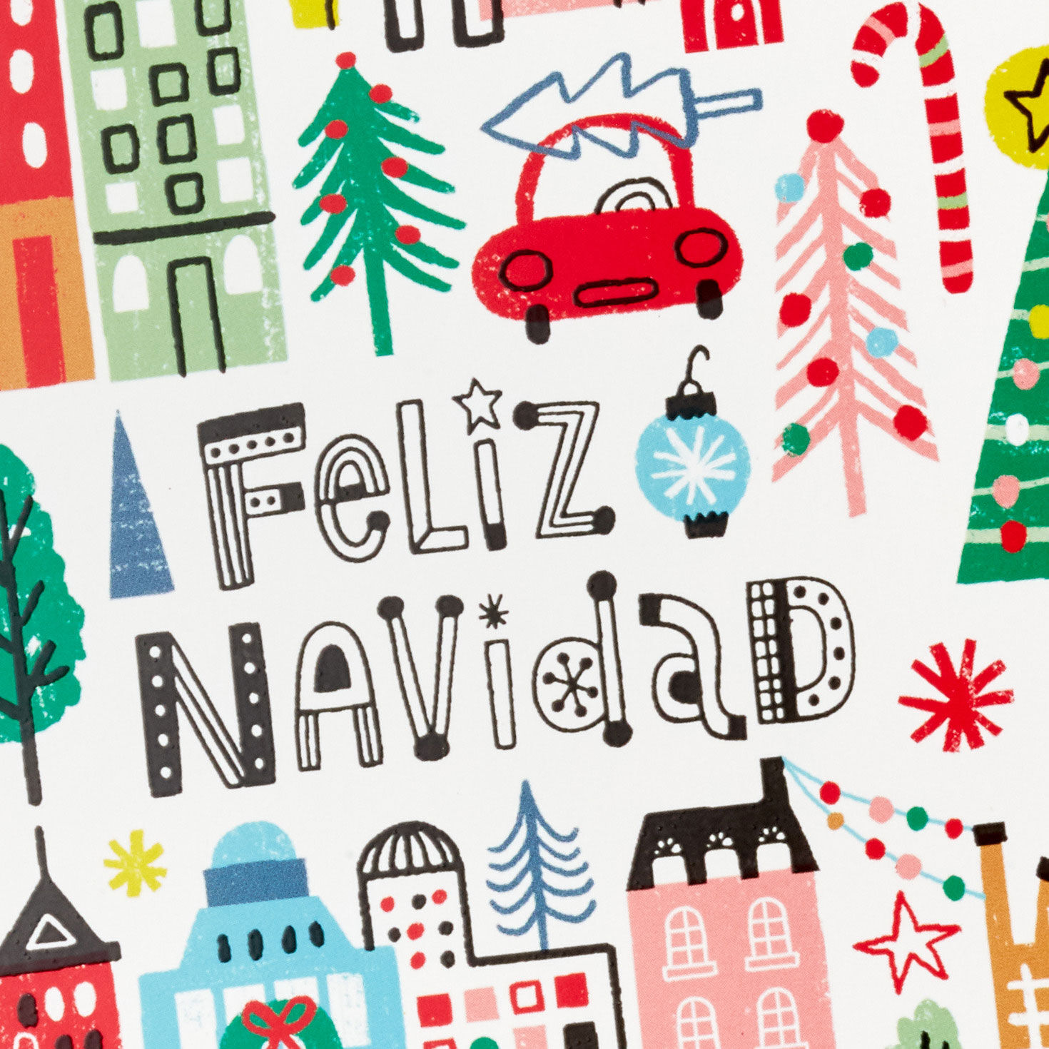 Festive Cityscape Boxed Christmas Cards, Pack of 16, , large image number 5