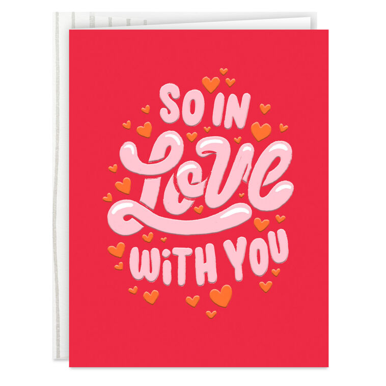 So In Love With You Love Card