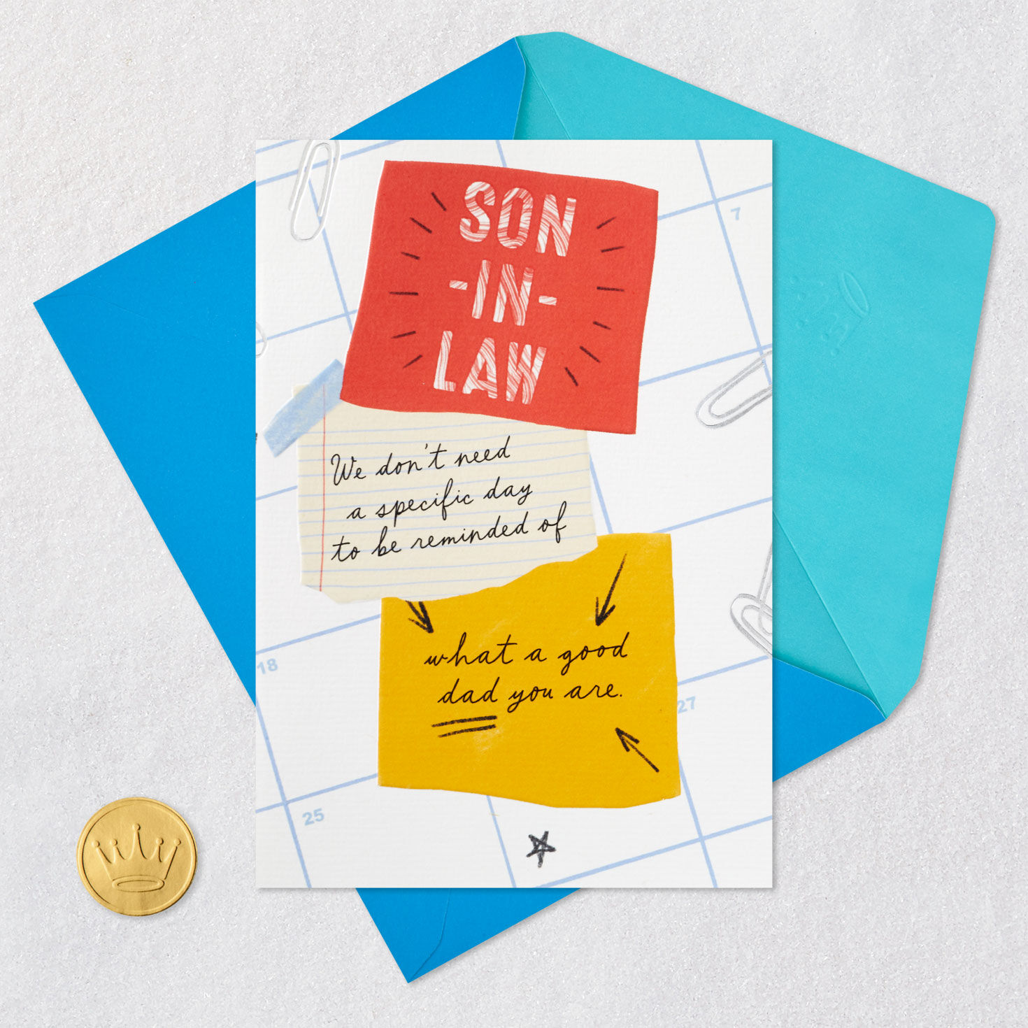 You're a Really Good Dad Father's Day Card for Son-in-Law, , large image number 5